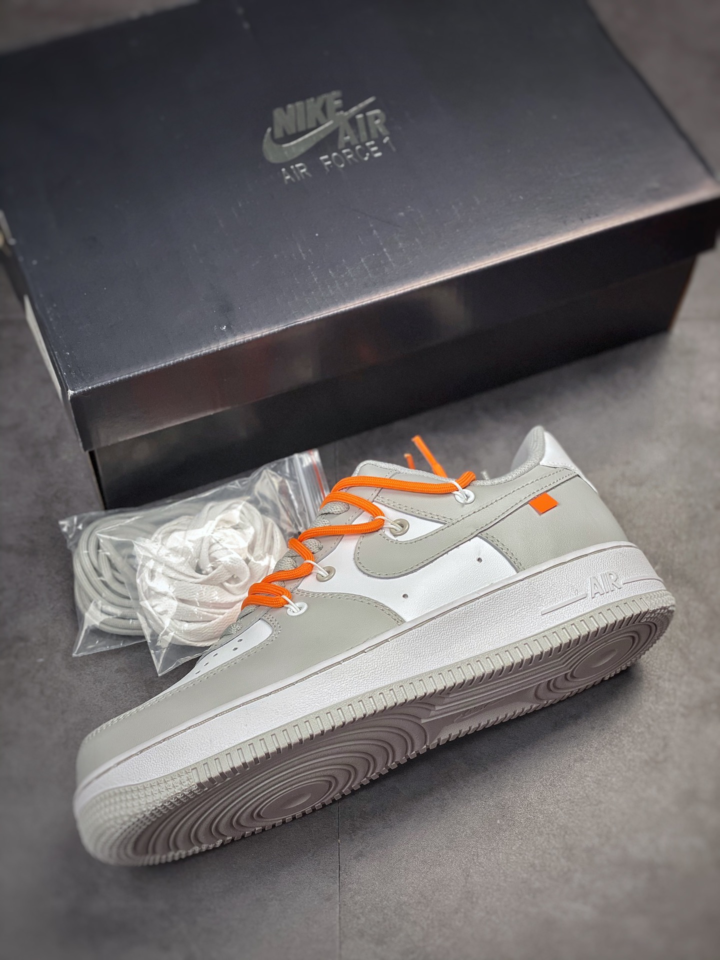 Nike Air Force 1 Low 07 白灰绑带 CV1724-107