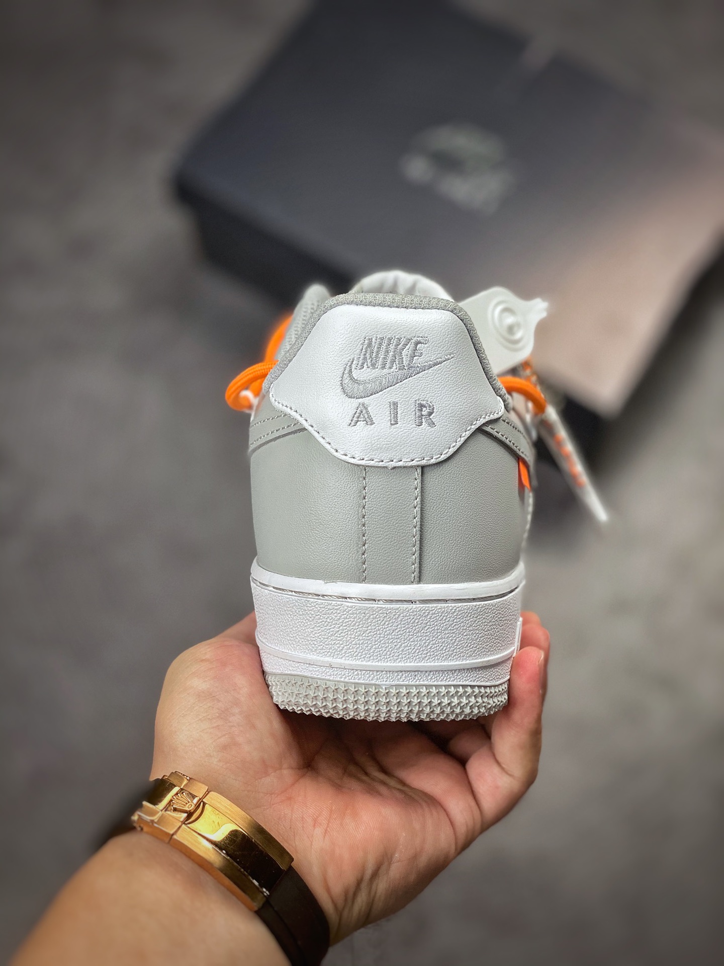 Nike Air Force 1 Low 07 白灰绑带 CV1724-107