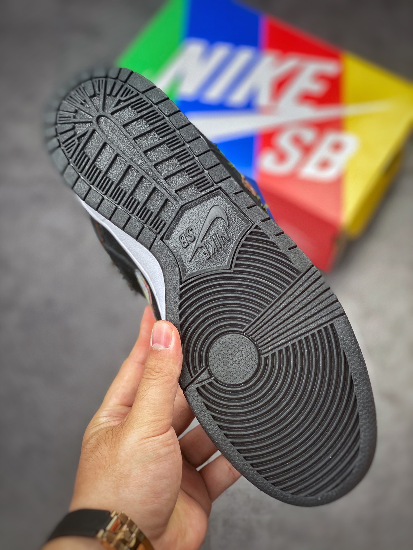 Neckface x Nike SB Dunk Low 黑色 万圣节 DQ4488-001