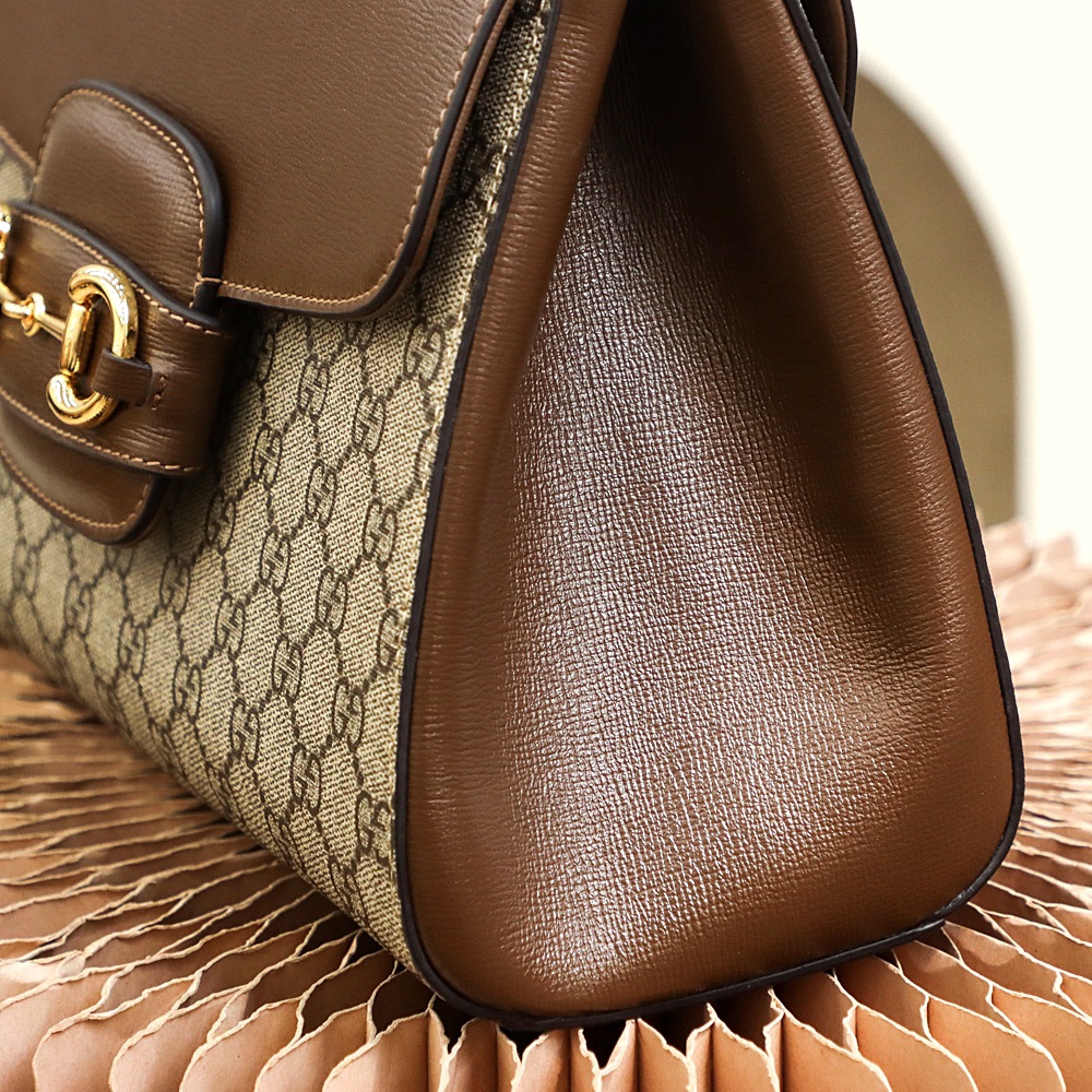Gucci Horsebit 1955系列中号手提包 702049 9AAAJ 8563