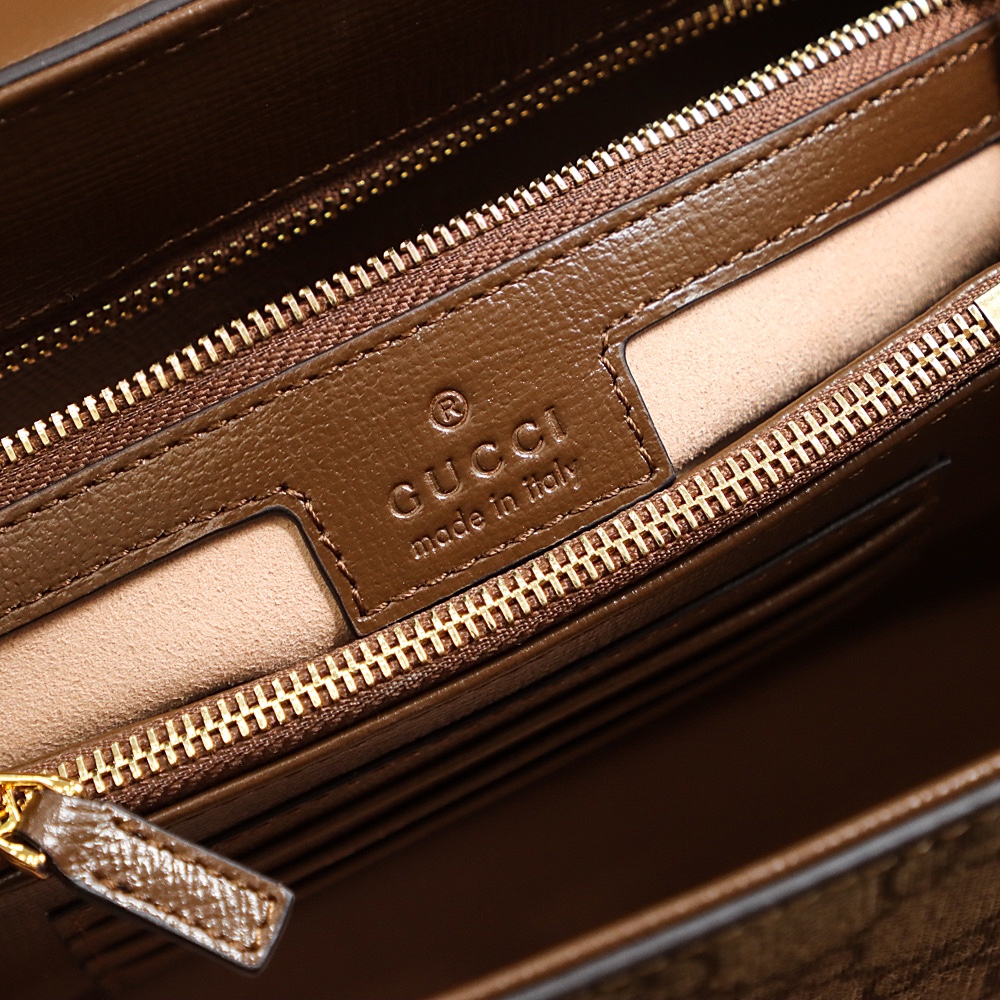 Gucci Horsebit 1955系列中号手提包 702049 9AAAJ 8563