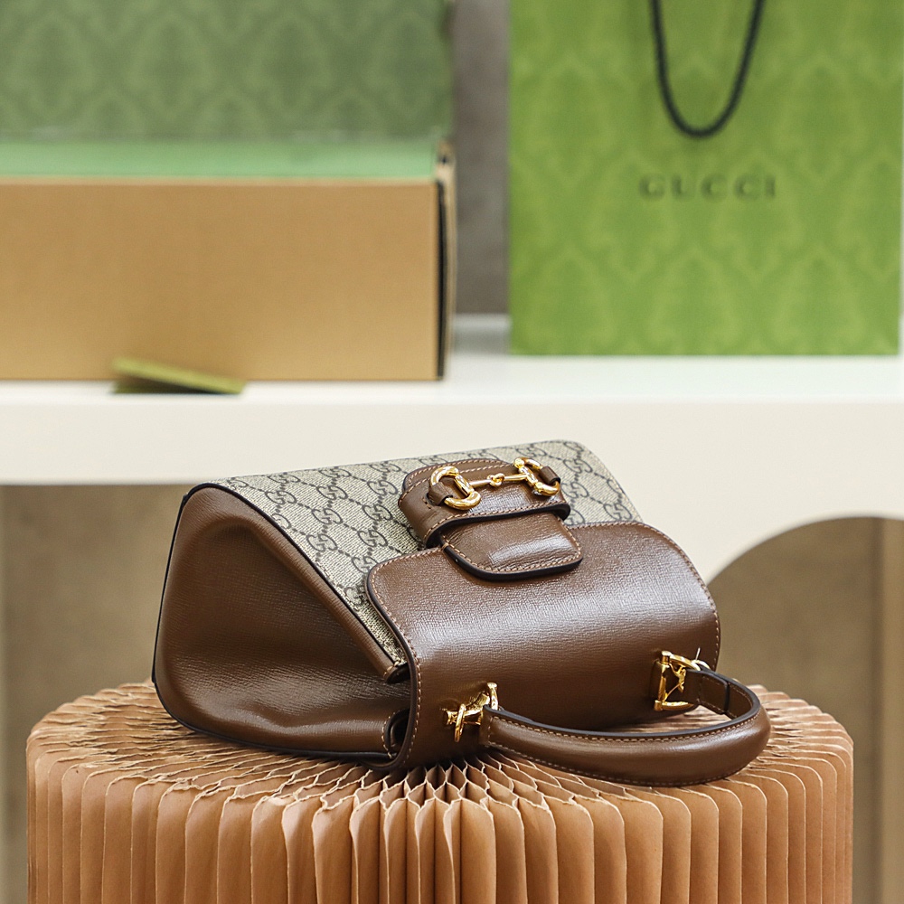 Gucci Horsebit 1955系列手提包 703848 9AAAJ 8563