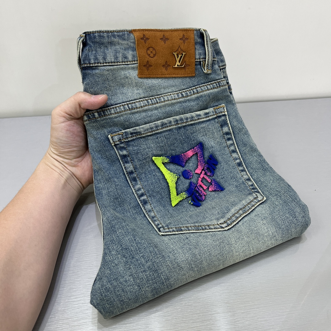 Louis Vuitton Clothing Jeans Denim Fall/Winter Collection