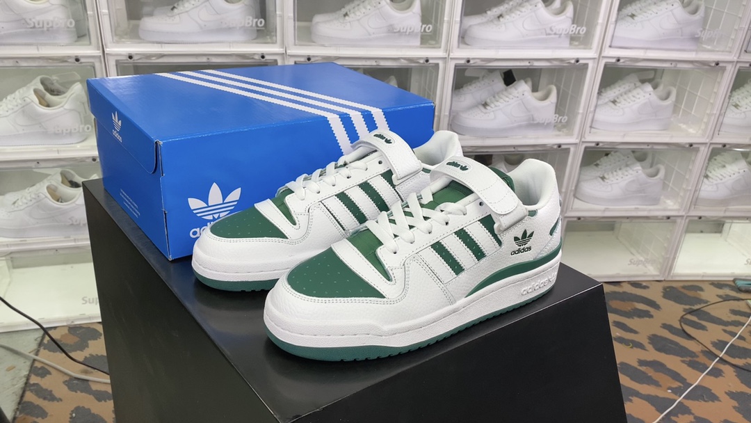 [Adidas Originals Series]Adidas Clover Originals Forum 84 Low Roman Series Vel