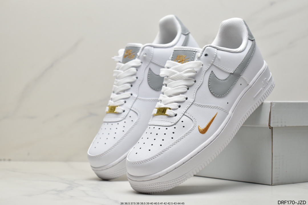 115 真标耐克Nike Air Force 1 Low 空军一号低帮百搭休闲运动板鞋CJ0952-100