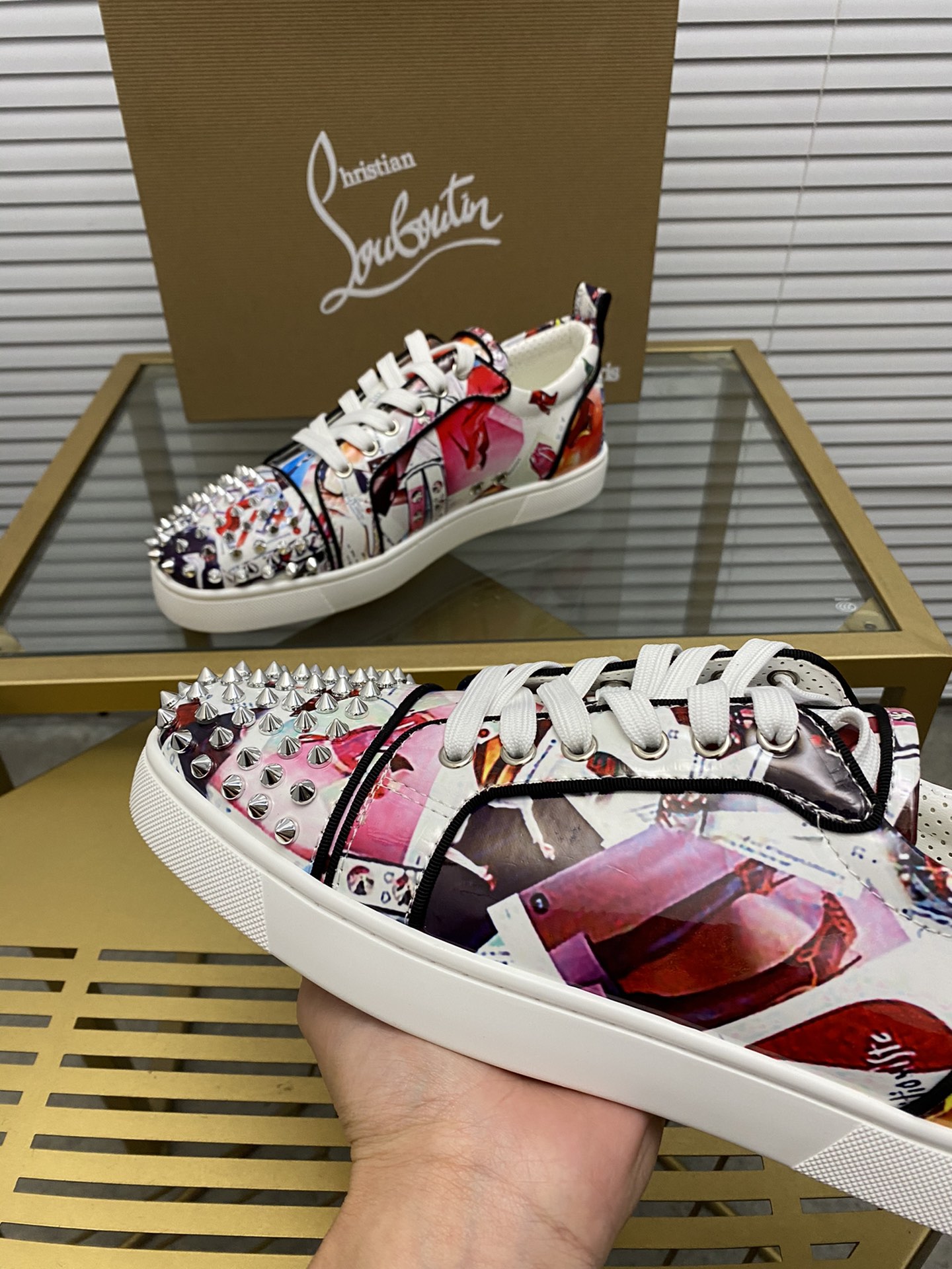 precio de fábrica. christian louboutin (CL zapatos inferiores rojos) serie contador, parejas boardsh