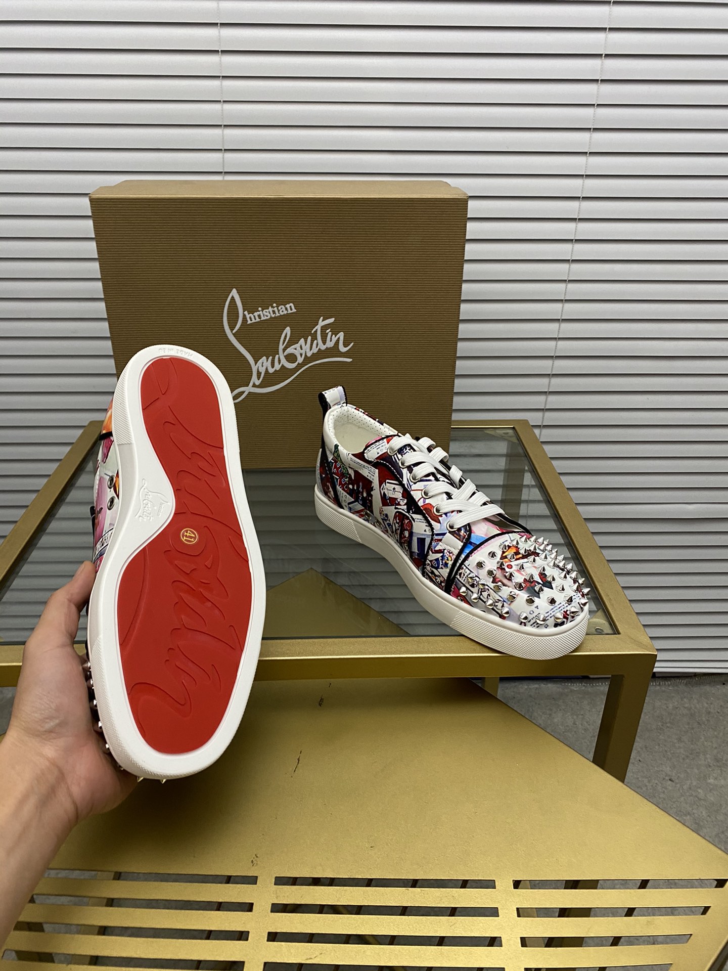 precio de fábrica. christian louboutin (CL zapatos inferiores rojos) serie contador, parejas boardsh