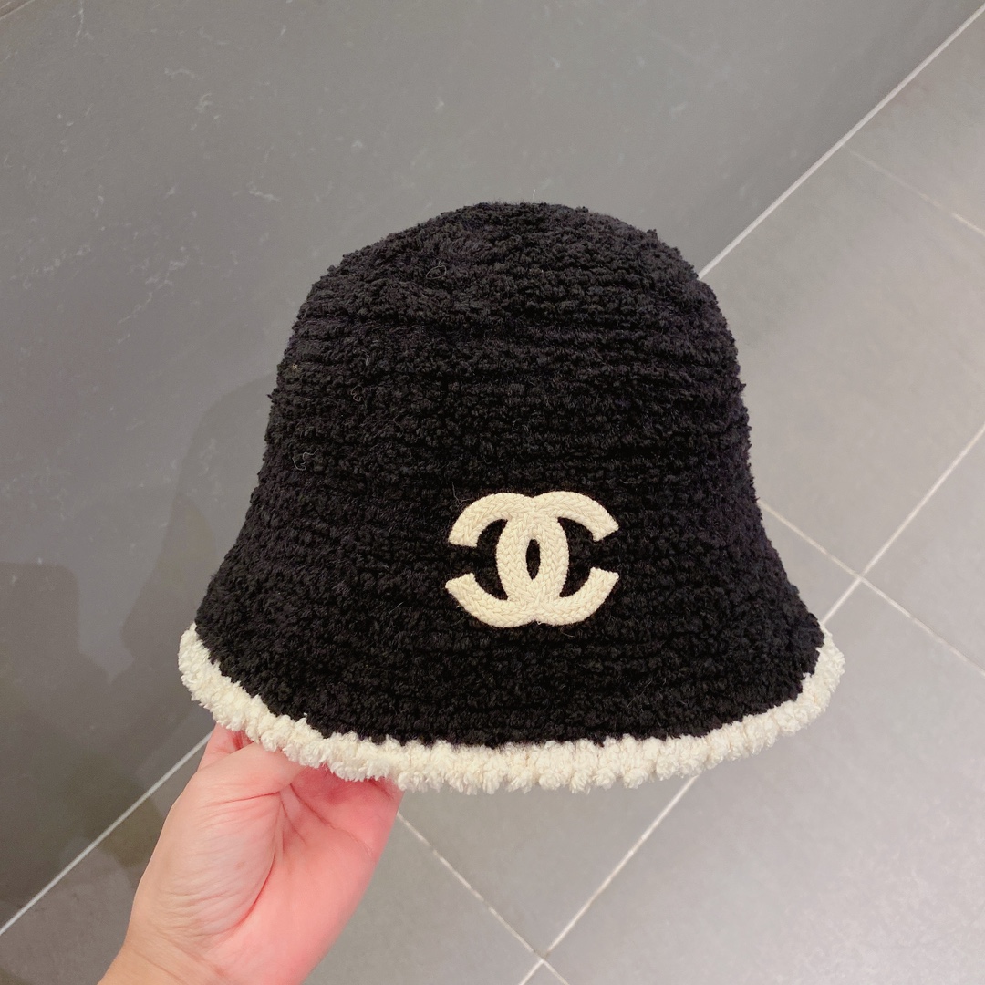 Chanel香奈儿2022秋冬新款渔夫帽