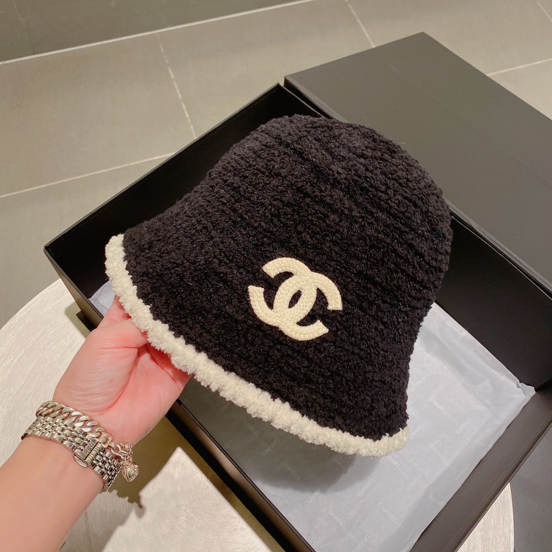 Chanel香奈儿2022秋冬新款渔夫帽