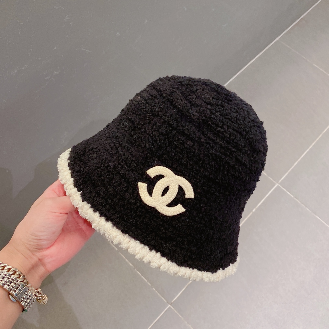 Chanel香奈儿2022秋冬新款渔夫帽