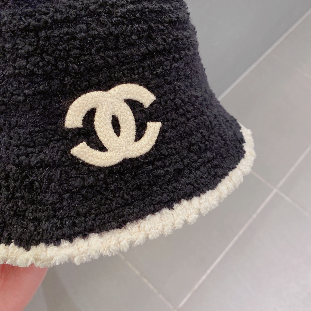 Chanel香奈儿2022秋冬新款渔夫帽