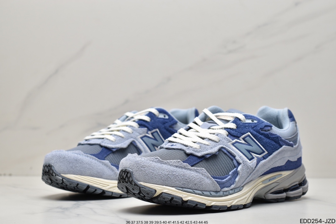 340 纯原版本 New Balance 新百伦 " Refined Future " 青花蓝 复古休闲跑步鞋 M2002RDI