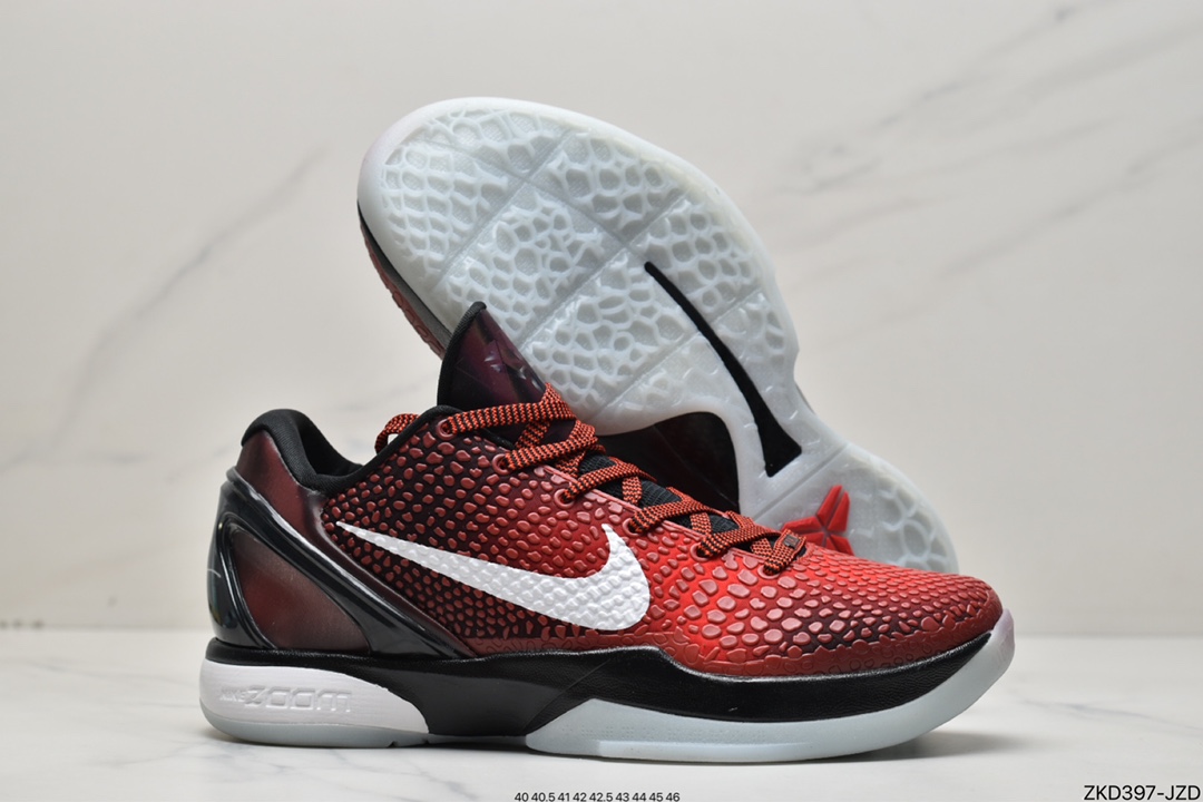 270 Nike Zoom Kobe VI Protro ZK6 科比六代低帮运动篮球鞋 CW2190-100