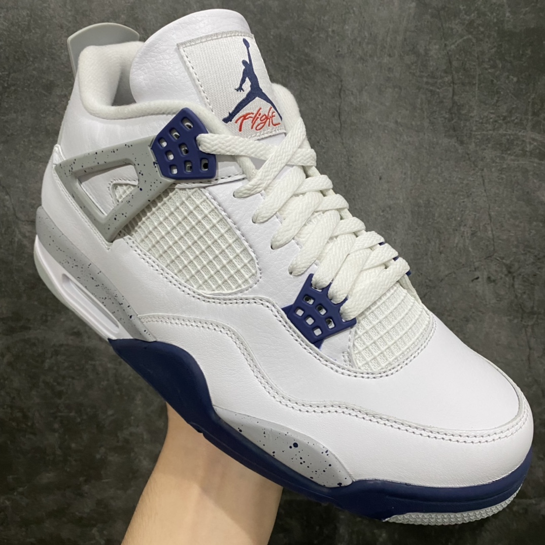 本地450 老DT纯原Air Jordan 4 “Midnight Navy” aj4午夜蓝 海军蓝DH6927-140