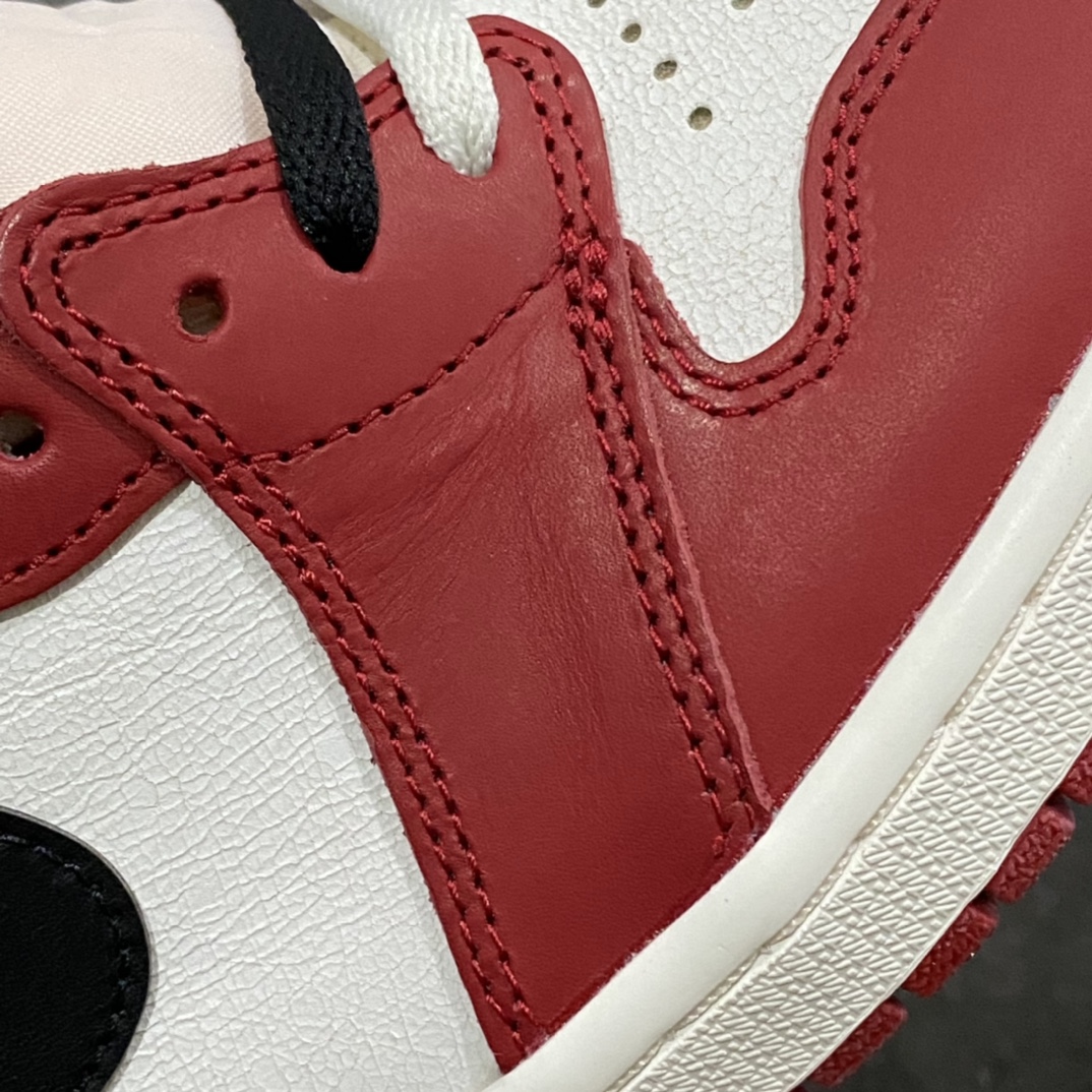 图片[7]-Air Jordan 1 OG Lost&Found AJ1复刻做旧芝加哥。DZ5485-612 莞顶纯原纯原版终于出货💪🏻 终于等到你[得意]，就是为了等原厂皮料拖了这么久出货！全新纸板刀磨（对比其他的Aj1配色，此配色很多地方有改动），原厂皮料打造，正确原厂配件（卡片和包装纸以及鞋盒），区别市面各种先行错版本！个人认为在ljr未出货之前，此版本无可匹敌💪🏻 尺码：40.5-47.5-选品中心