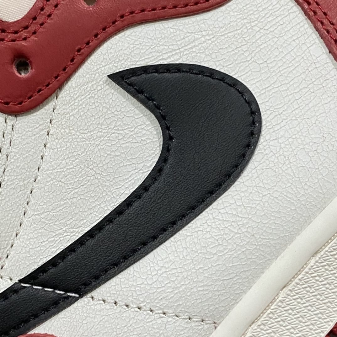 图片[6]-Air Jordan 1 OG Lost&Found AJ1复刻做旧芝加哥。DZ5485-612 莞顶纯原纯原版终于出货💪🏻 终于等到你[得意]，就是为了等原厂皮料拖了这么久出货！全新纸板刀磨（对比其他的Aj1配色，此配色很多地方有改动），原厂皮料打造，正确原厂配件（卡片和包装纸以及鞋盒），区别市面各种先行错版本！个人认为在ljr未出货之前，此版本无可匹敌💪🏻 尺码：40.5-47.5-选品中心