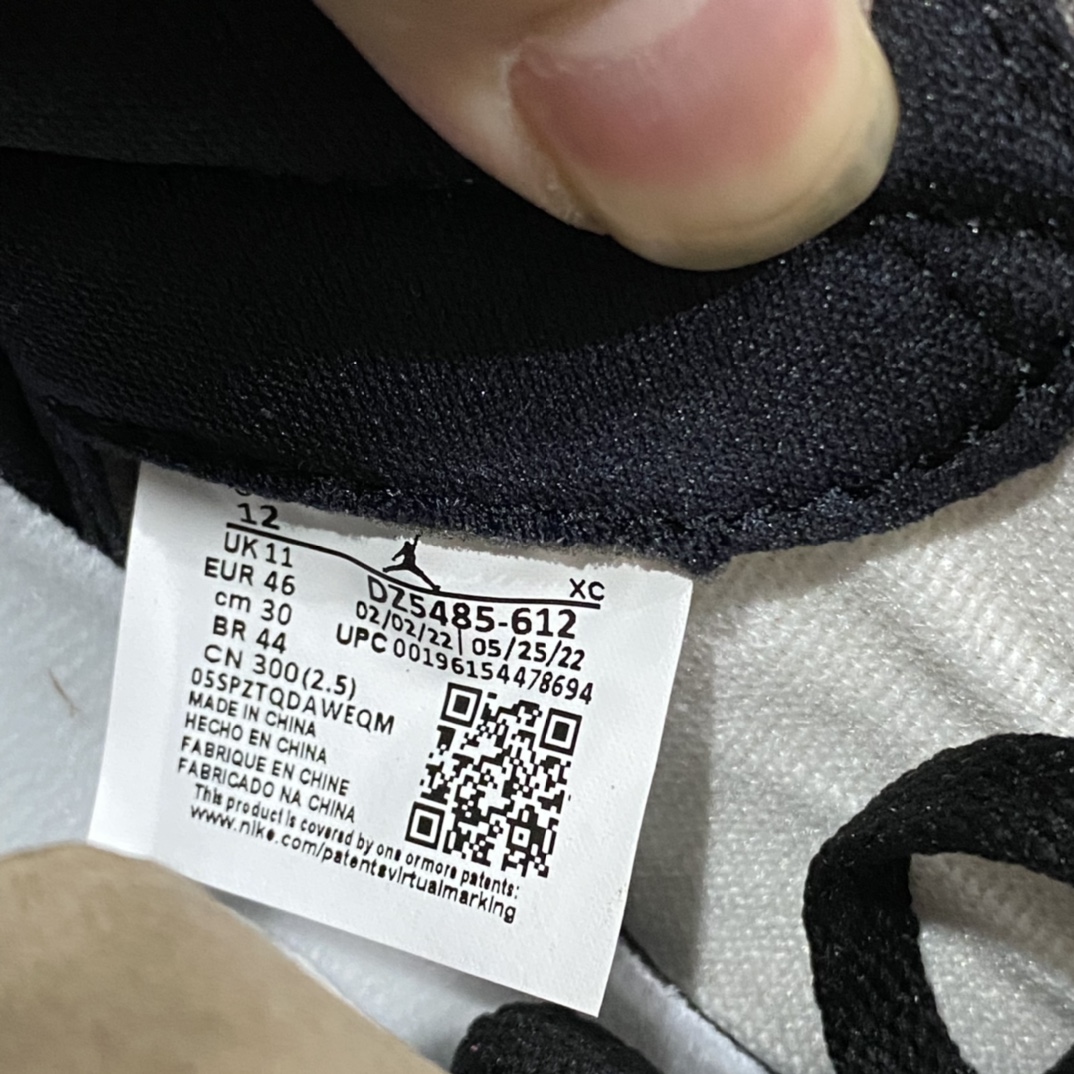 图片[2]-Air Jordan 1 OG Lost&Found AJ1复刻做旧芝加哥。DZ5485-612 莞顶纯原纯原版终于出货💪🏻 终于等到你[得意]，就是为了等原厂皮料拖了这么久出货！全新纸板刀磨（对比其他的Aj1配色，此配色很多地方有改动），原厂皮料打造，正确原厂配件（卡片和包装纸以及鞋盒），区别市面各种先行错版本！个人认为在ljr未出货之前，此版本无可匹敌💪🏻 尺码：40.5-47.5-选品中心