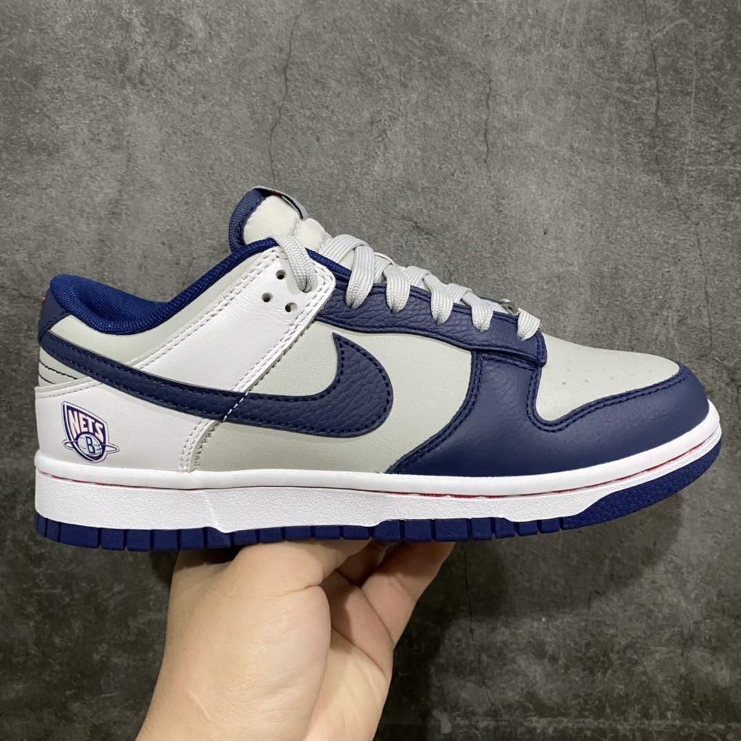 本地340 NBA x Nike Dunk Low EMB “Brooklyn Nets” 75周年 布鲁克斯篮网 DD3363-001 ...