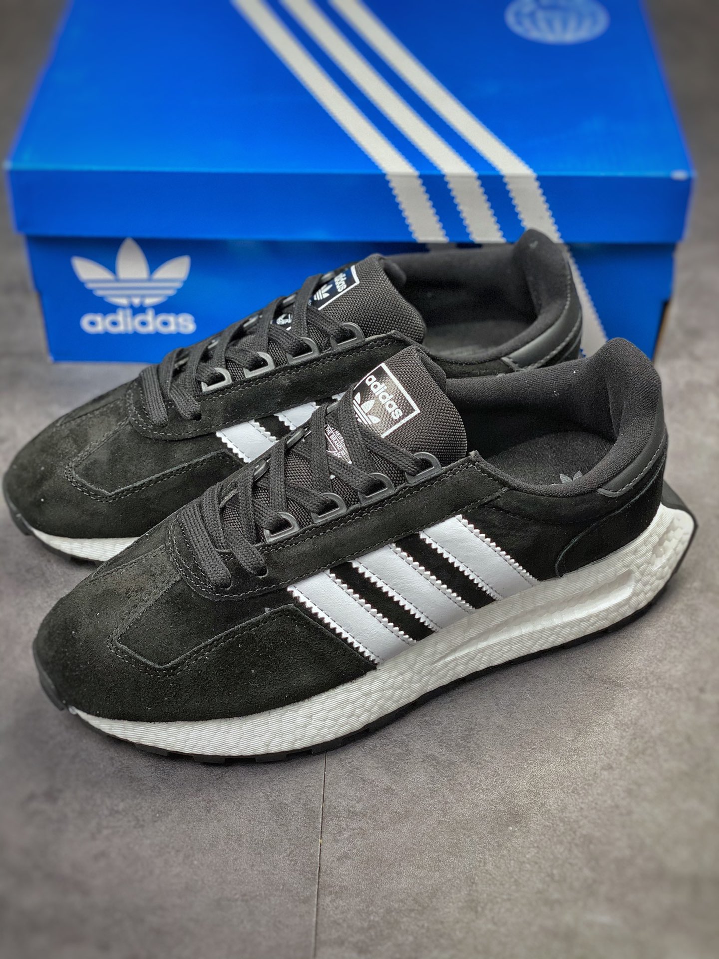 adidas Racing E5 Boost Prototype speed light retro series GW1133