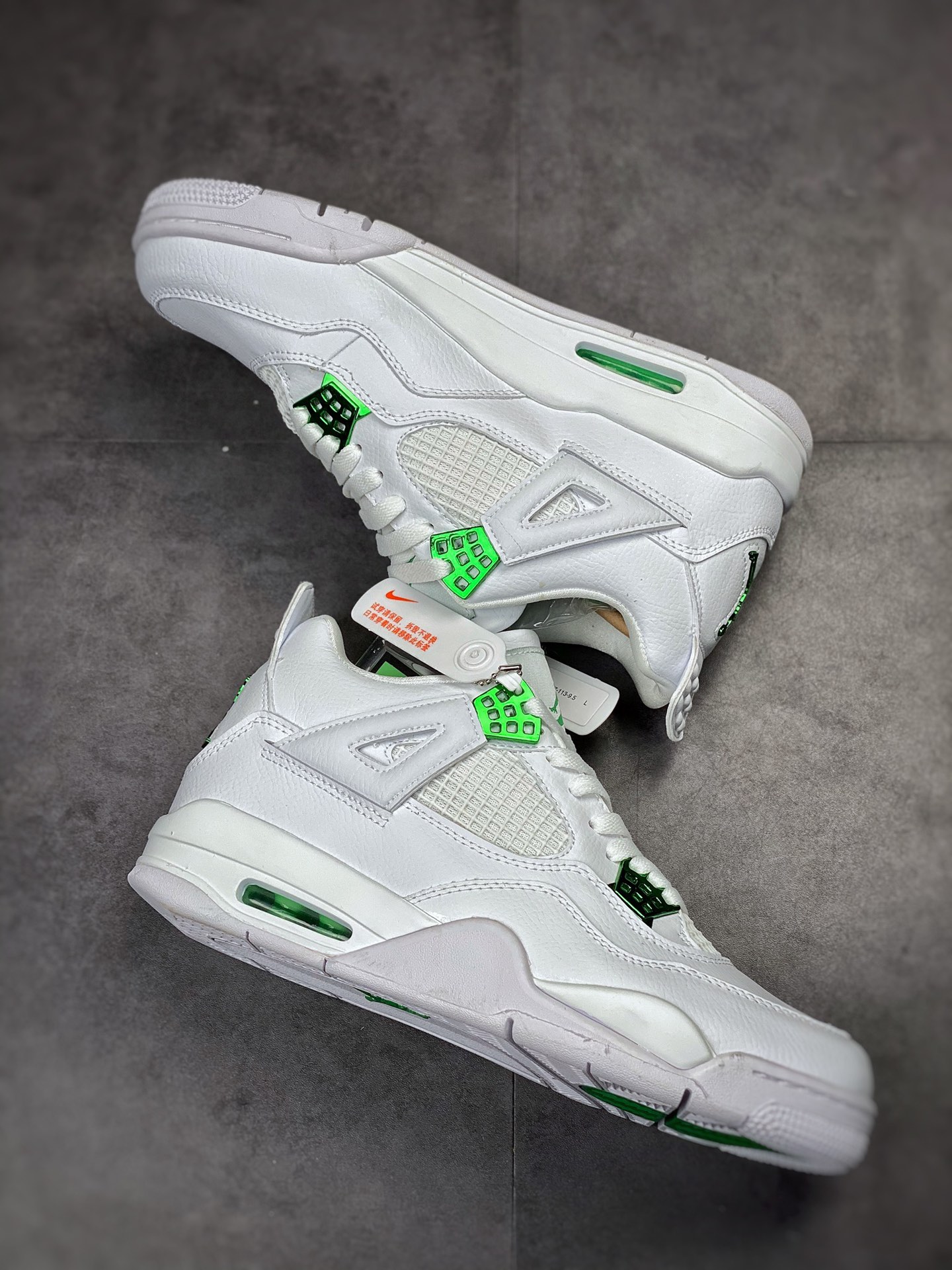 Air Jordan 4 Retro “Pine Green Metallic” 电镀白绿 CT8527-113