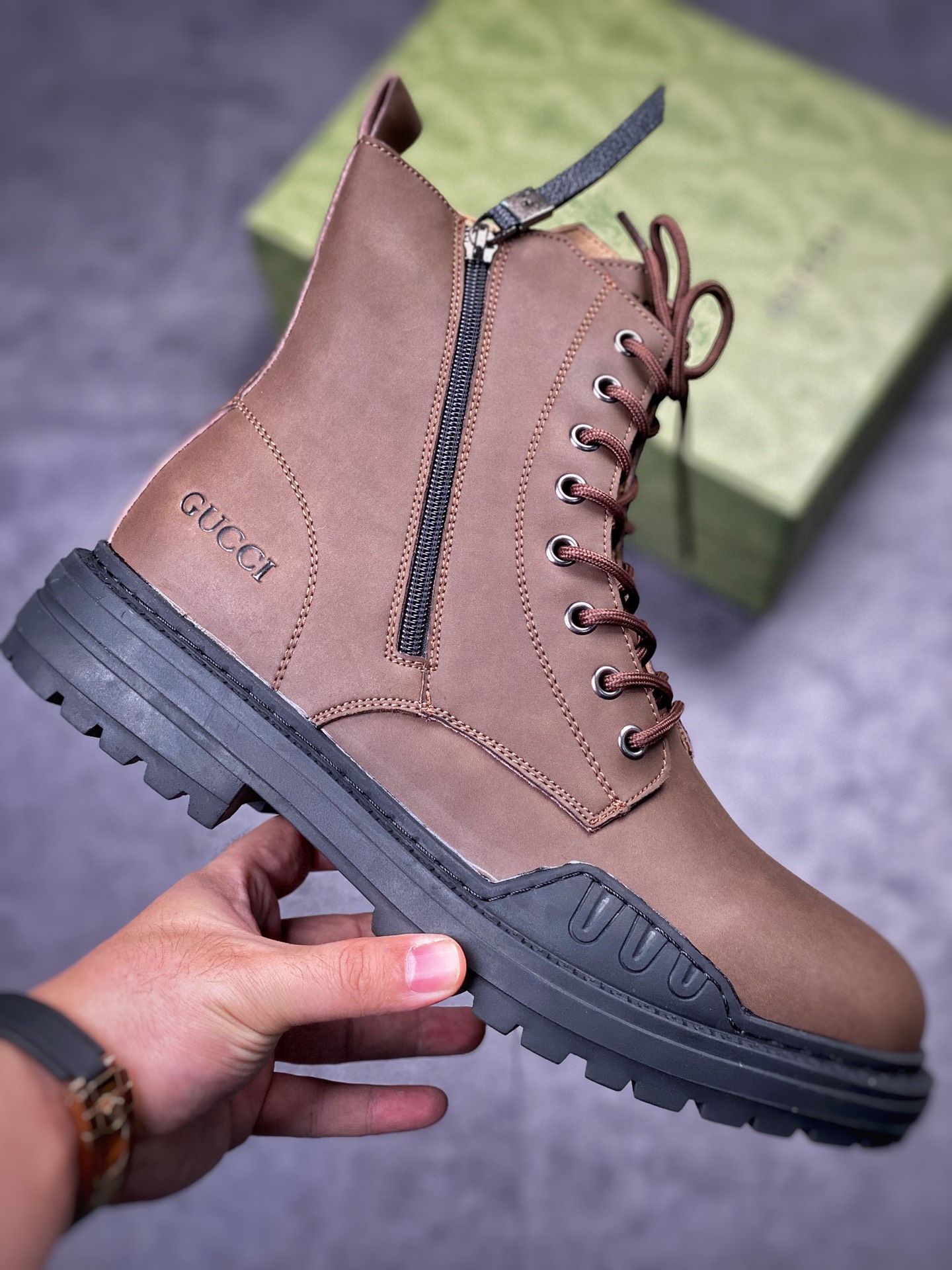 Gucci Casual Martin Boots Series