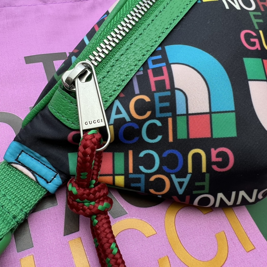 The North Face x Gucci联名系列腰包650299