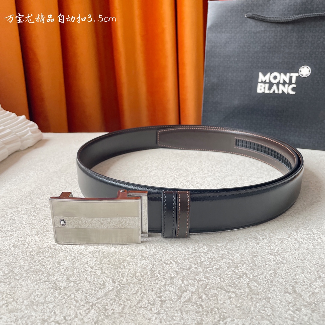 [Montblanc Belts]A must for men Width:3.5cm A24