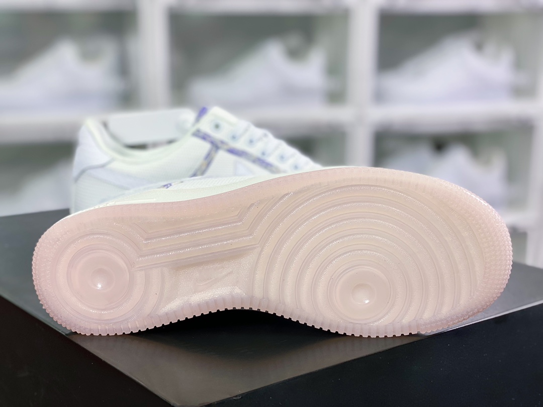 220  Air Force 1 Low”Lavender”空军一号低帮“帆布薰衣草白紫滚边”DV6136-100