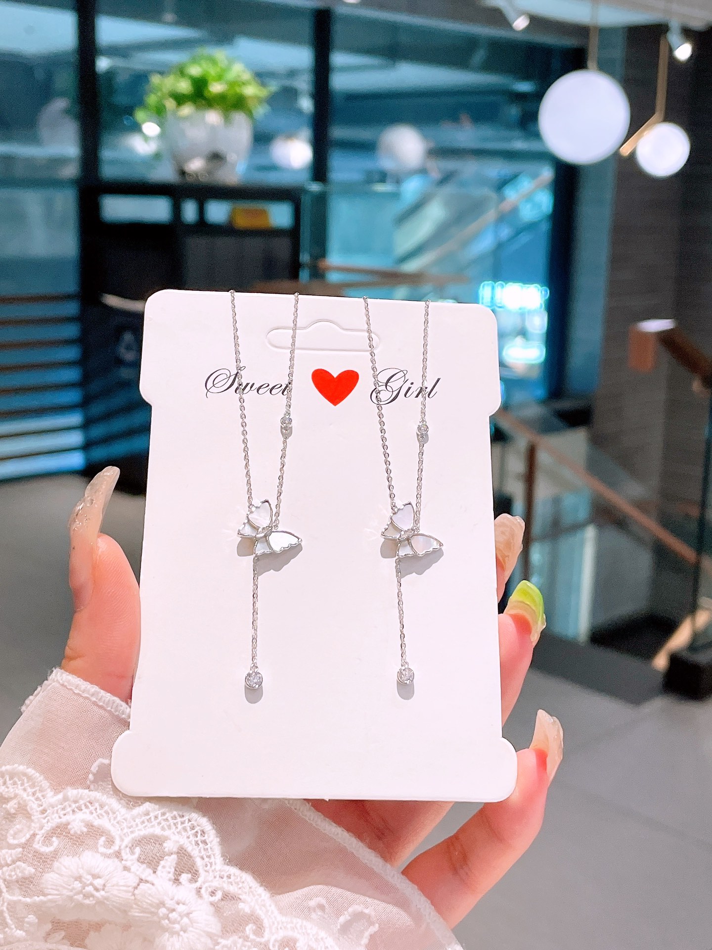 925 Silver Necklace Precision Office Gold