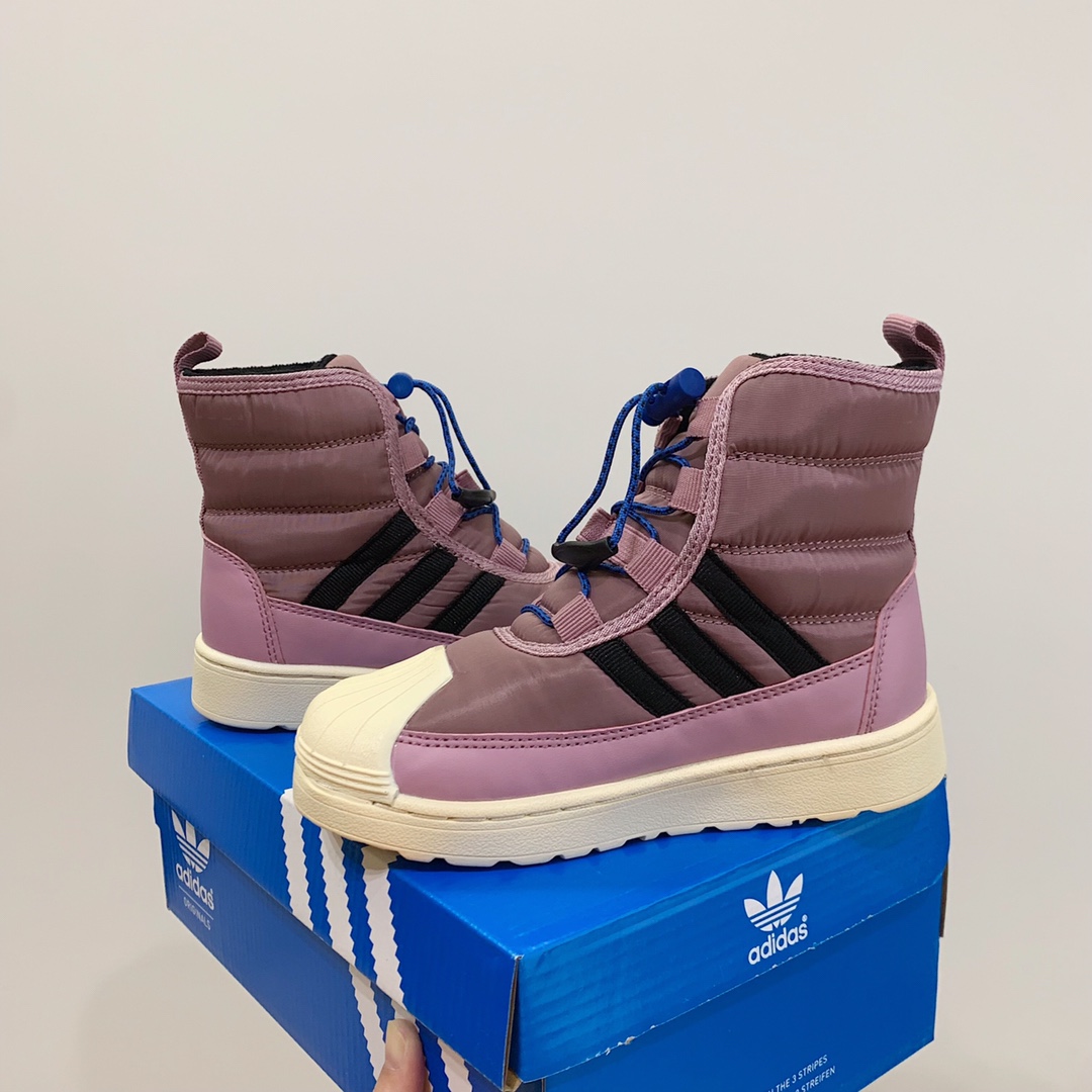 图片[4]-AD贝壳头高帮雪地靴26-37 这双鞋子还是那子又轻又暖的那种！上脚超级舒适！一直暖到脚脖子！冬天再也不怕冷了！-选品中心