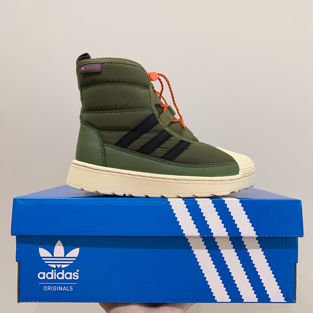 AD贝壳头高帮雪地靴26-37 这双鞋子还是那子又轻又暖的那种！上脚超级舒适！一直暖到脚脖子！冬天再也不怕冷了！-选品中心