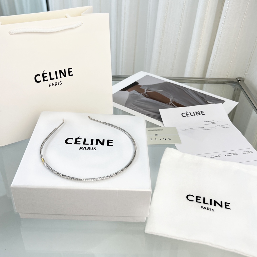 新款Celine赛琳凯旋门发箍