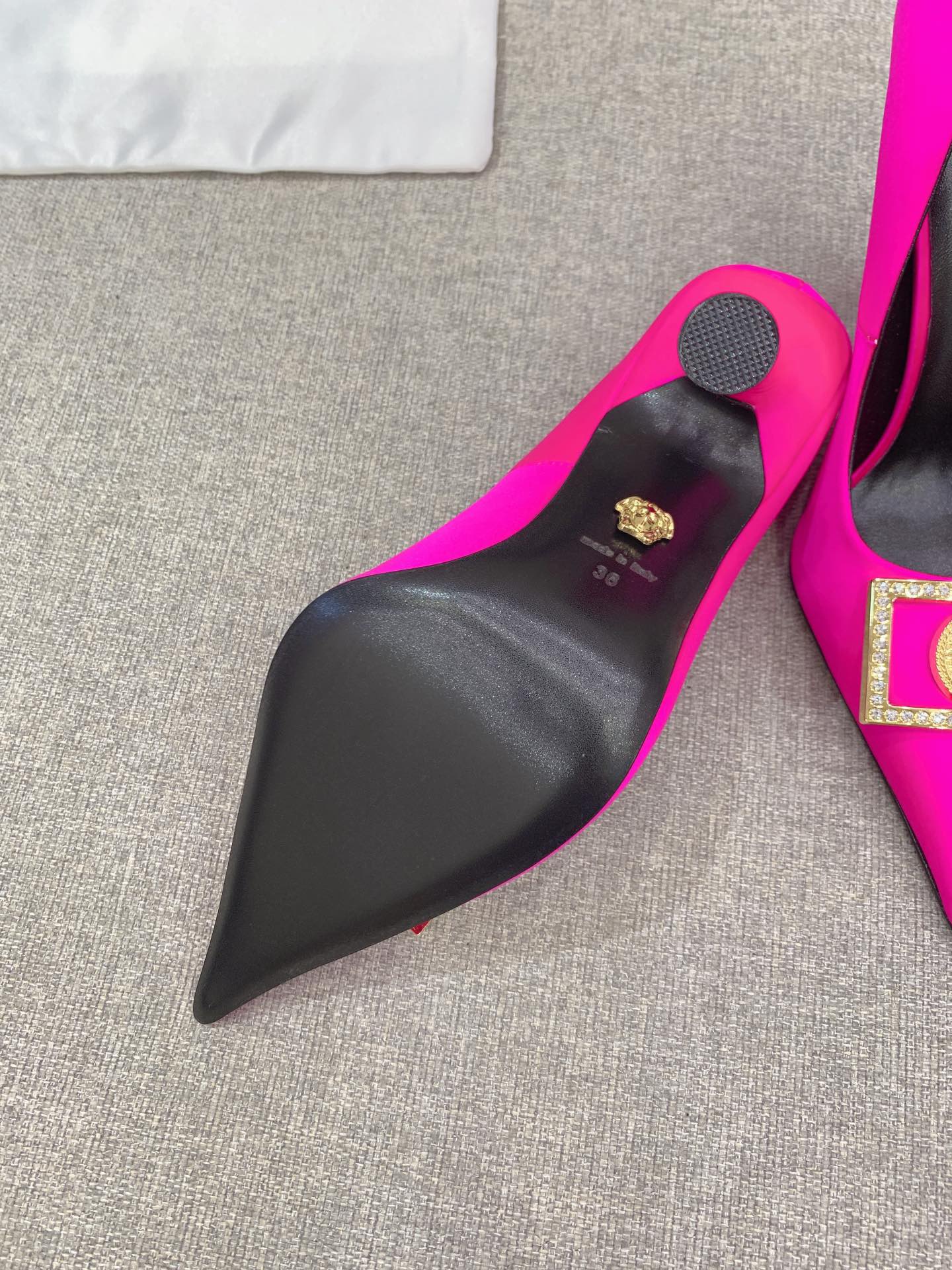 Plant Price: $675 Versace Heel-Shoe Rigging: Silky 10cm Tall, 35-39 - 图片 9
