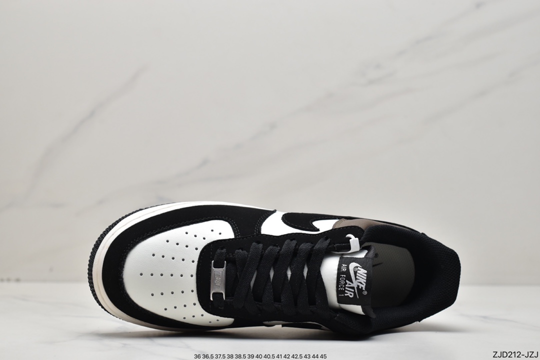 240 Nike Air Force 1 Low 07 黑白摩卡棕YG5063-203