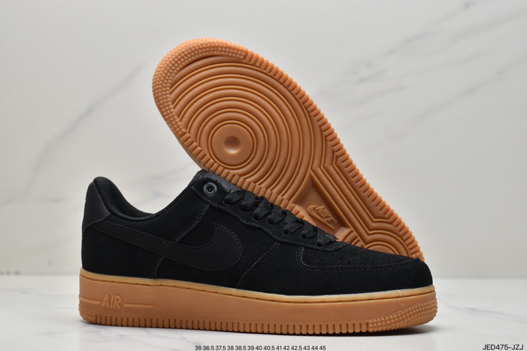 Nike Wmns Air Force 1 ”Black Suede” AA0287-002