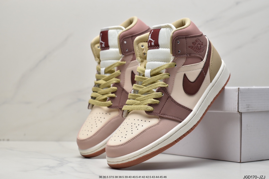 180 耐克Nike Wmns Air Jordan 1 Mid"Valentine’s Day"AJ1乔丹一代DR0174-500