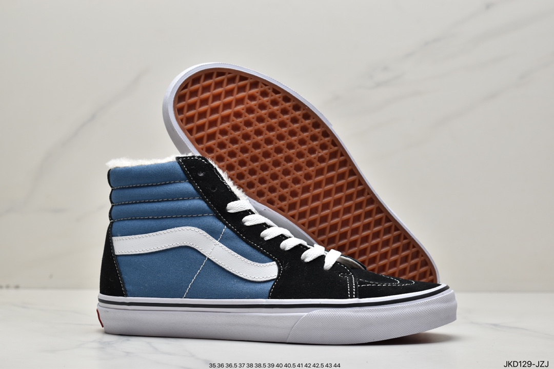 160 万斯Vans Sk8-Hi Slim经典高帮帆布休闲运动硫化滑板板鞋