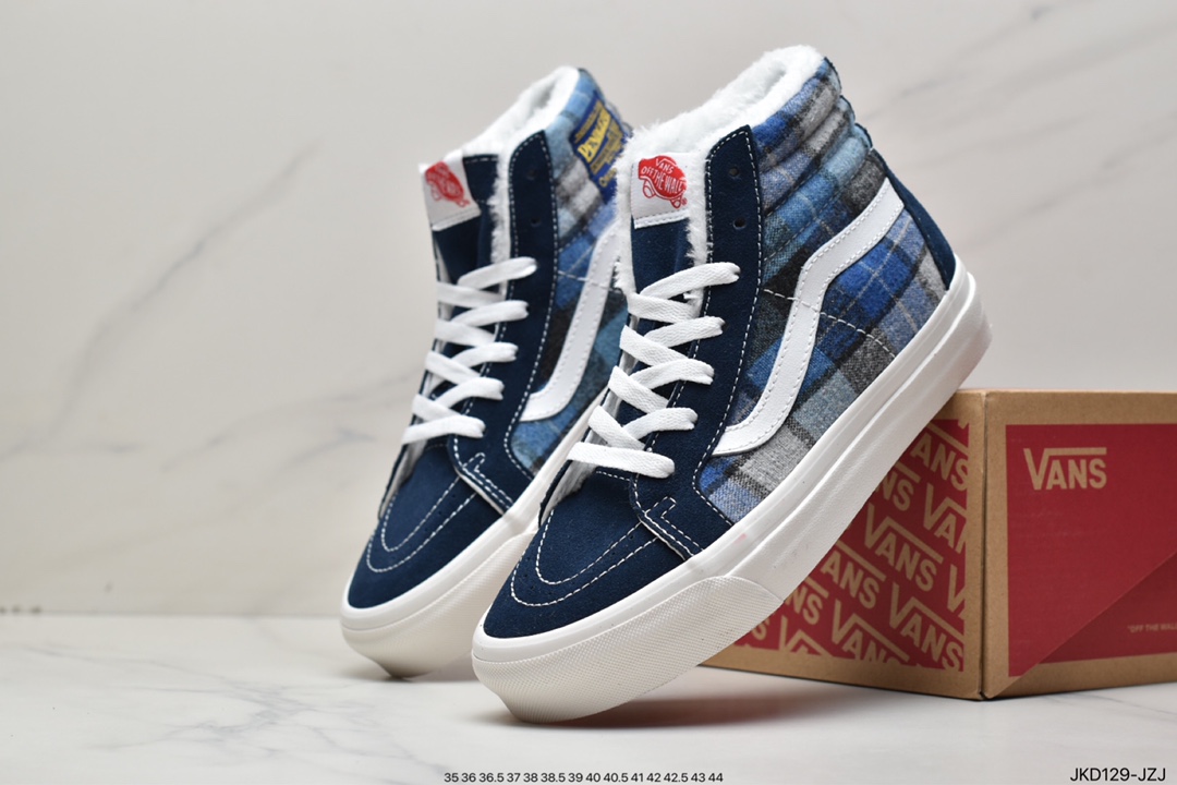 160 万斯Vans Sk8-Hi Slim经典高帮帆布休闲运动硫化滑板板鞋