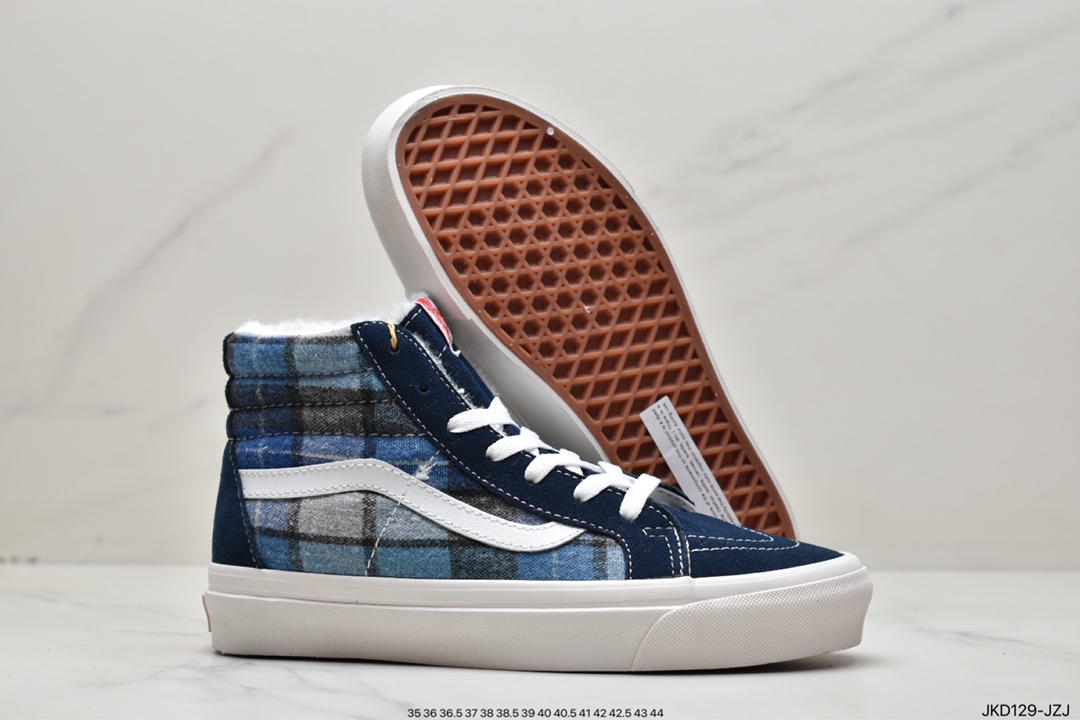 160 万斯Vans Sk8-Hi Slim经典高帮帆布休闲运动硫化滑板板鞋