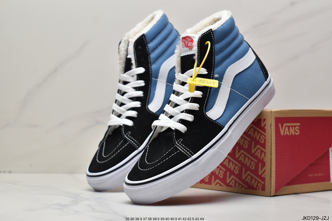 160 万斯Vans Sk8-Hi Slim经典高帮帆布休闲运动硫化滑板板鞋