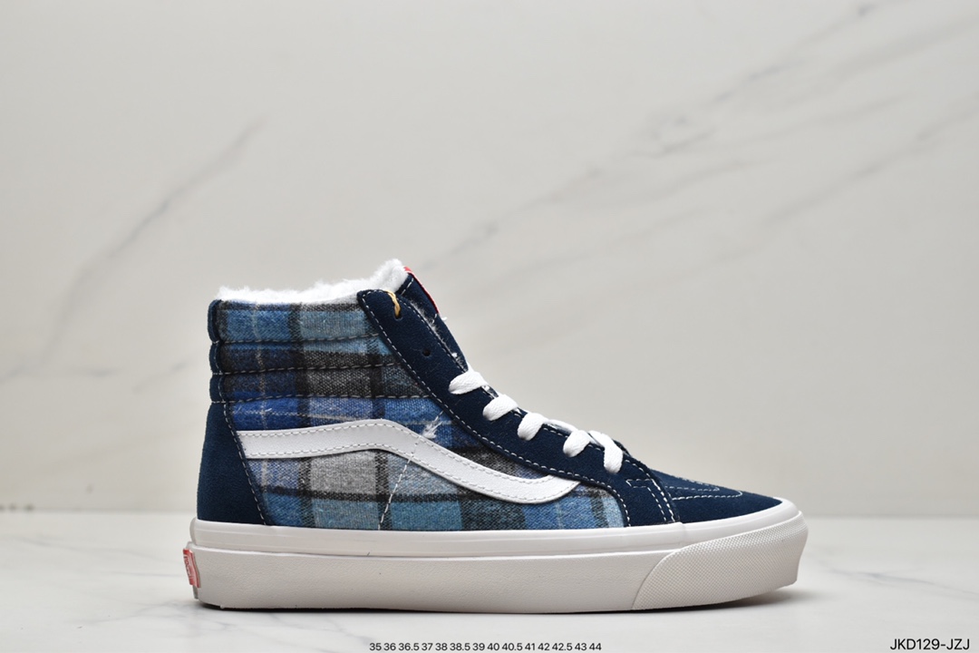 160 万斯Vans Sk8-Hi Slim经典高帮帆布休闲运动硫化滑板板鞋