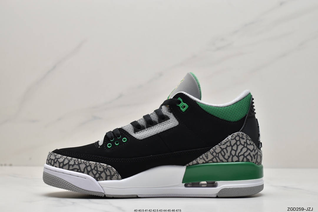 290 耐克Nike Air Jordan 3 Retro”Pine Green”迈克尔·乔丹AJ3代中帮CT8532-030