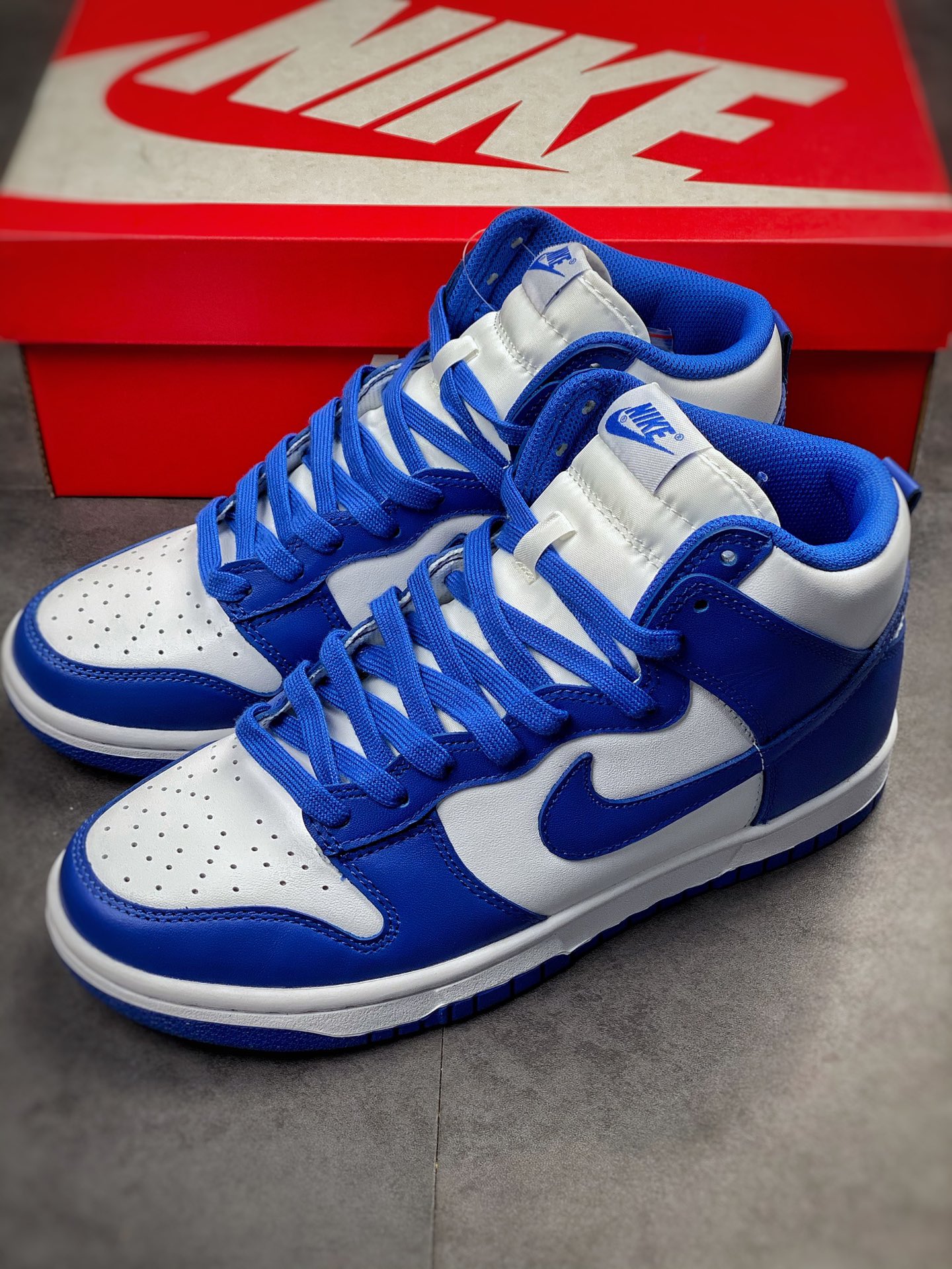 Nike SB Dunk High ”Game Royal” 白蓝 肯塔基配色 DD1399-102