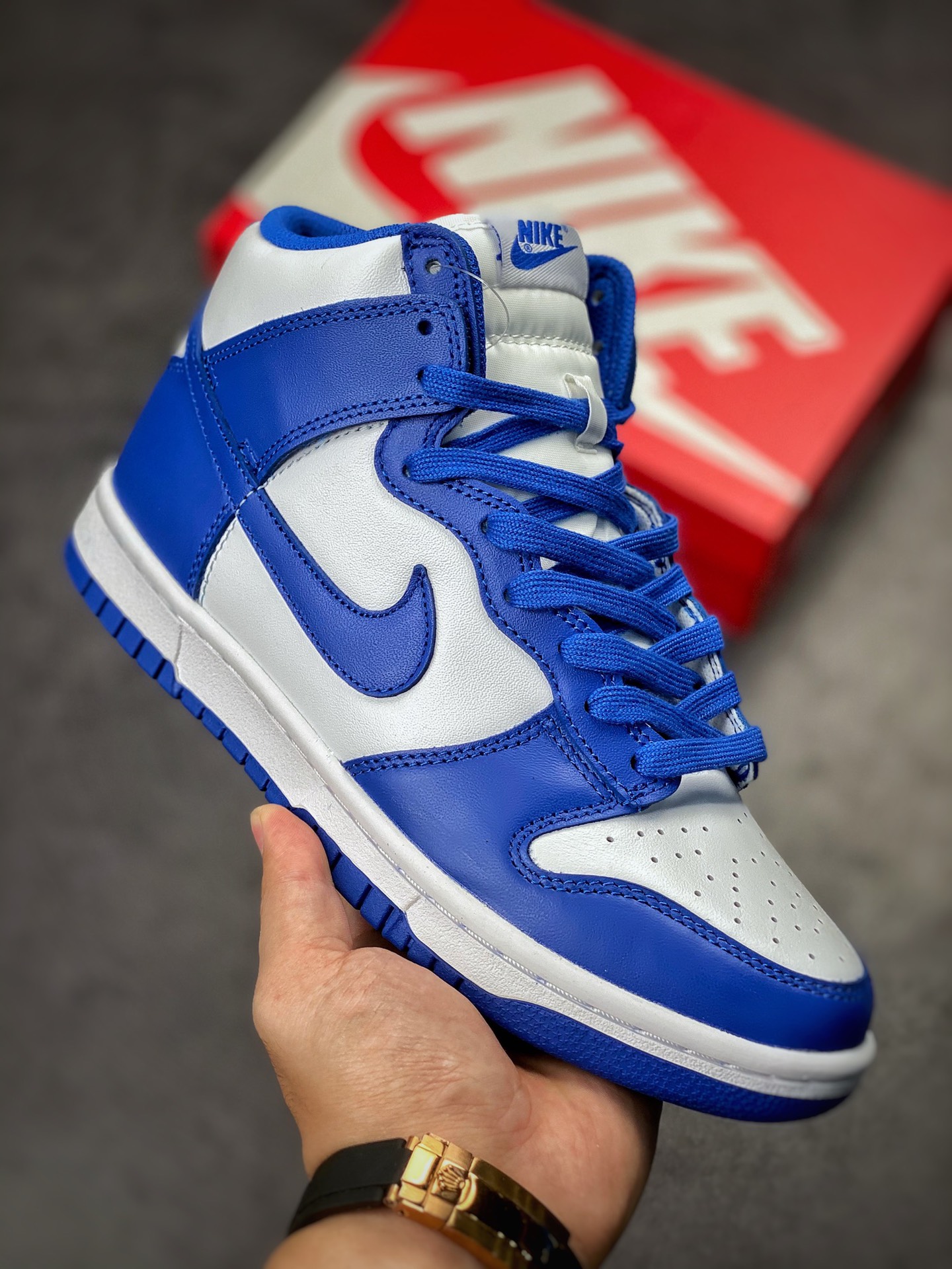 Nike SB Dunk High ”Game Royal” 白蓝 肯塔基配色 DD1399-102