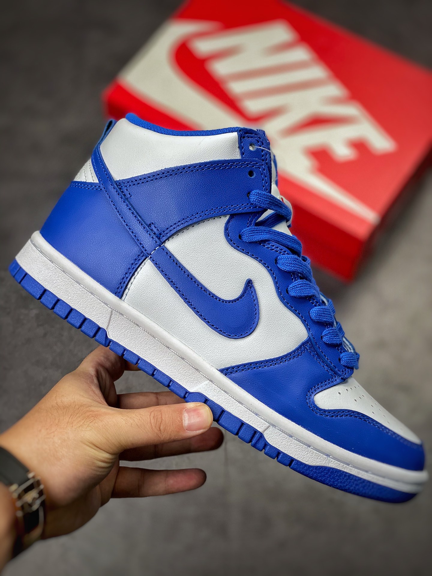 Nike SB Dunk High ”Game Royal” 白蓝 肯塔基配色 DD1399-102