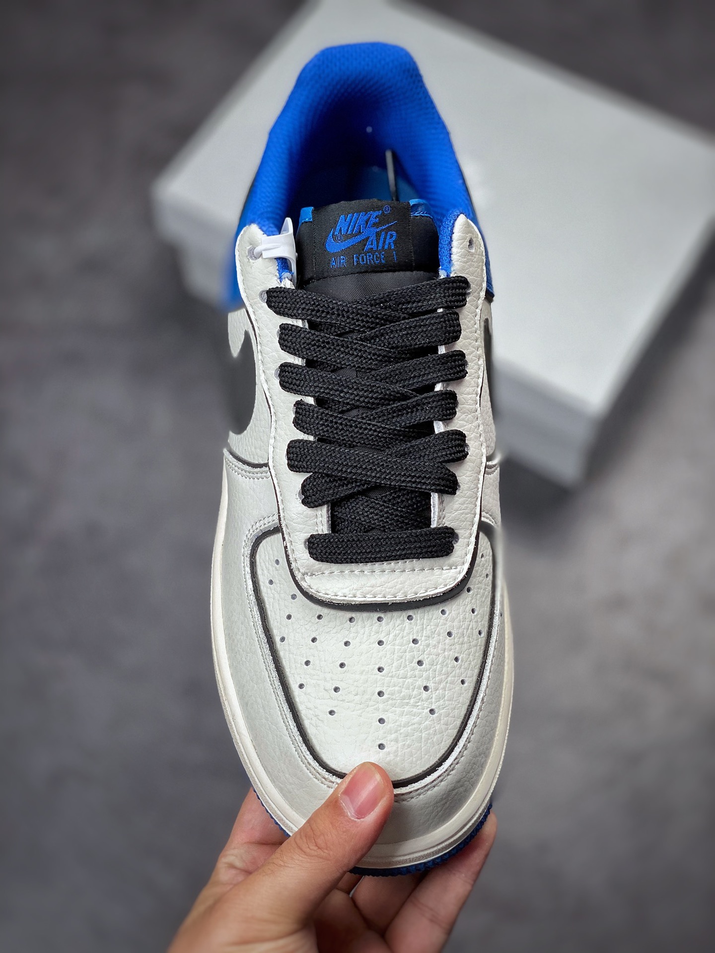 Nike Air Force 1 Low 07 米蓝黑 AL2236-300