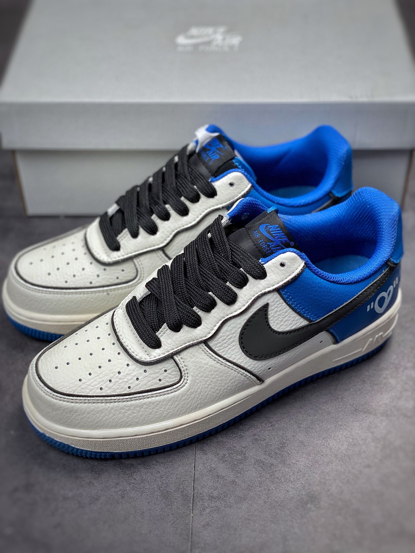 Nike Air Force 1 Low 07 米蓝黑 AL2236-300