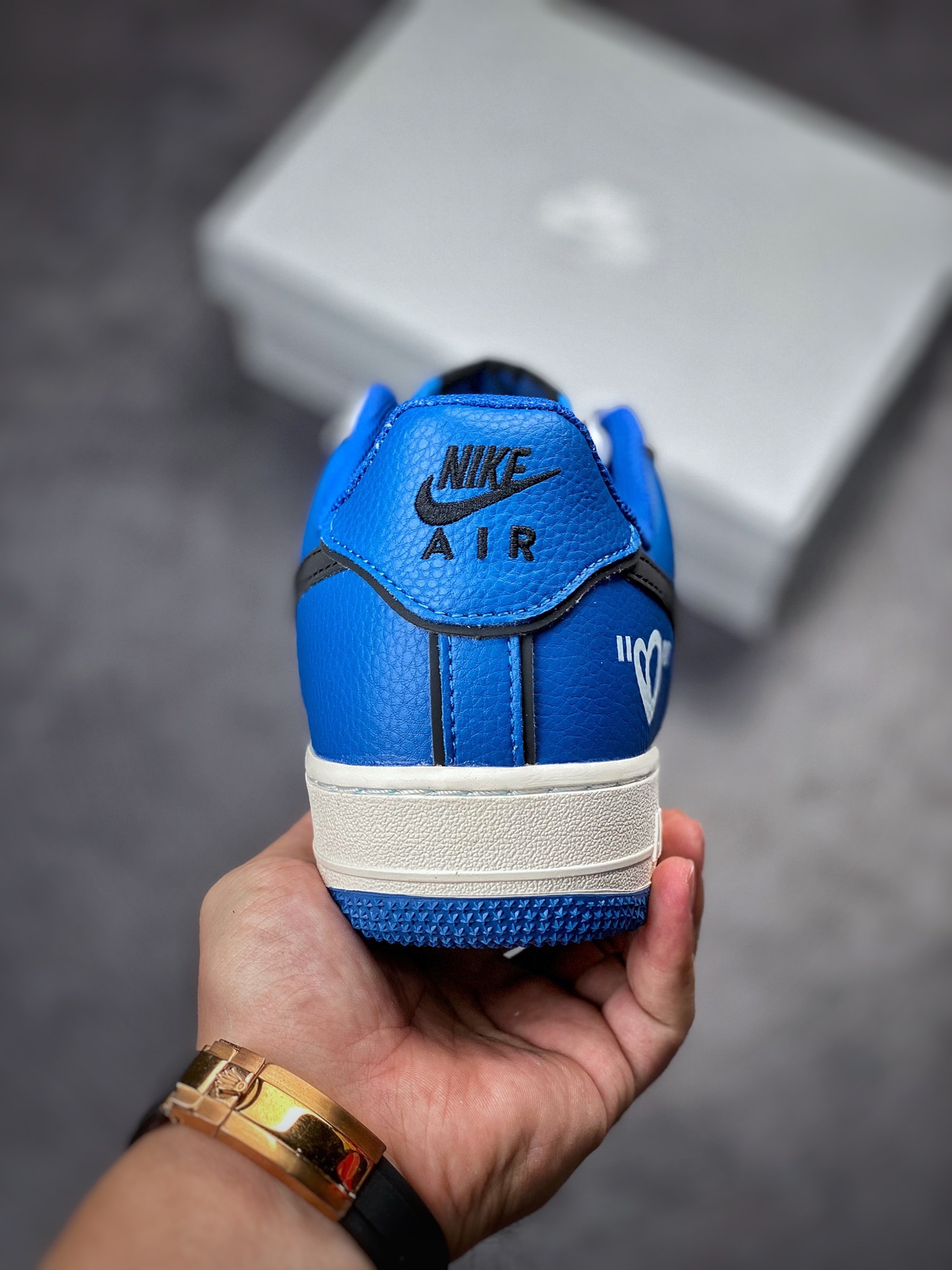 Nike Air Force 1 Low 07 米蓝黑 AL2236-300