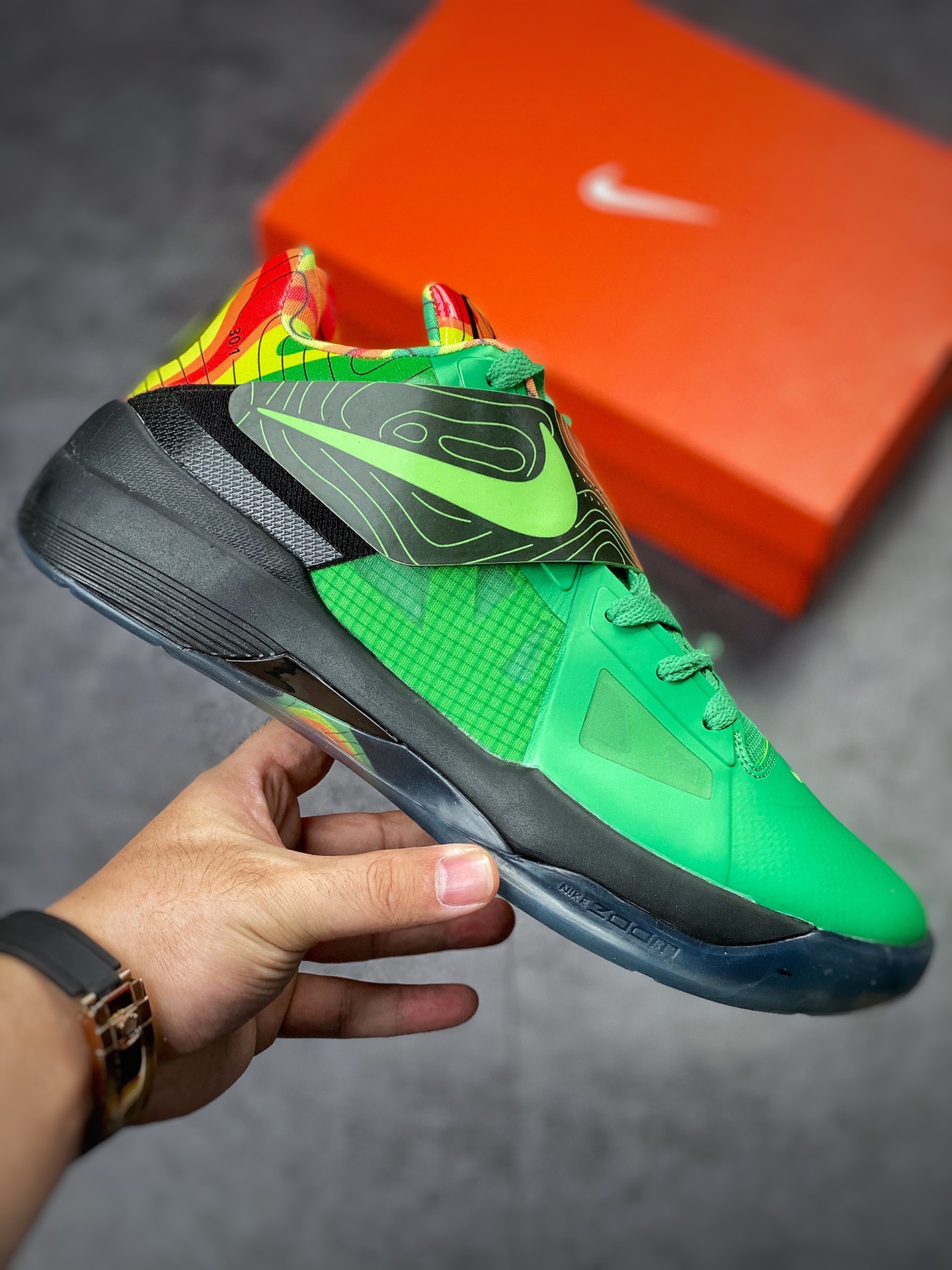 Nike KD Ⅳ Weatherman 纯原版本473679-303