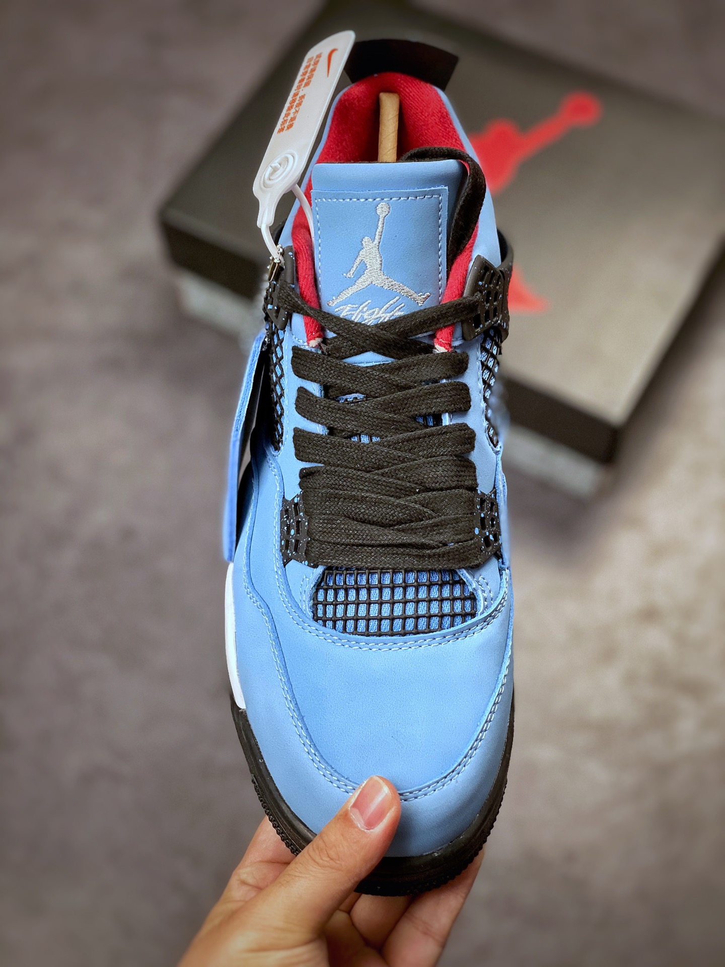 Travis Scott Cactus Jack x Air Jordan 4 Retro联名 308497-406